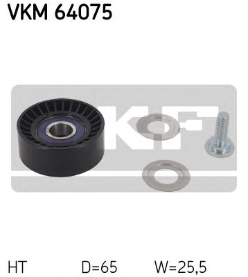VKM 64075 SKF Ролик модуля натягувача ременя1